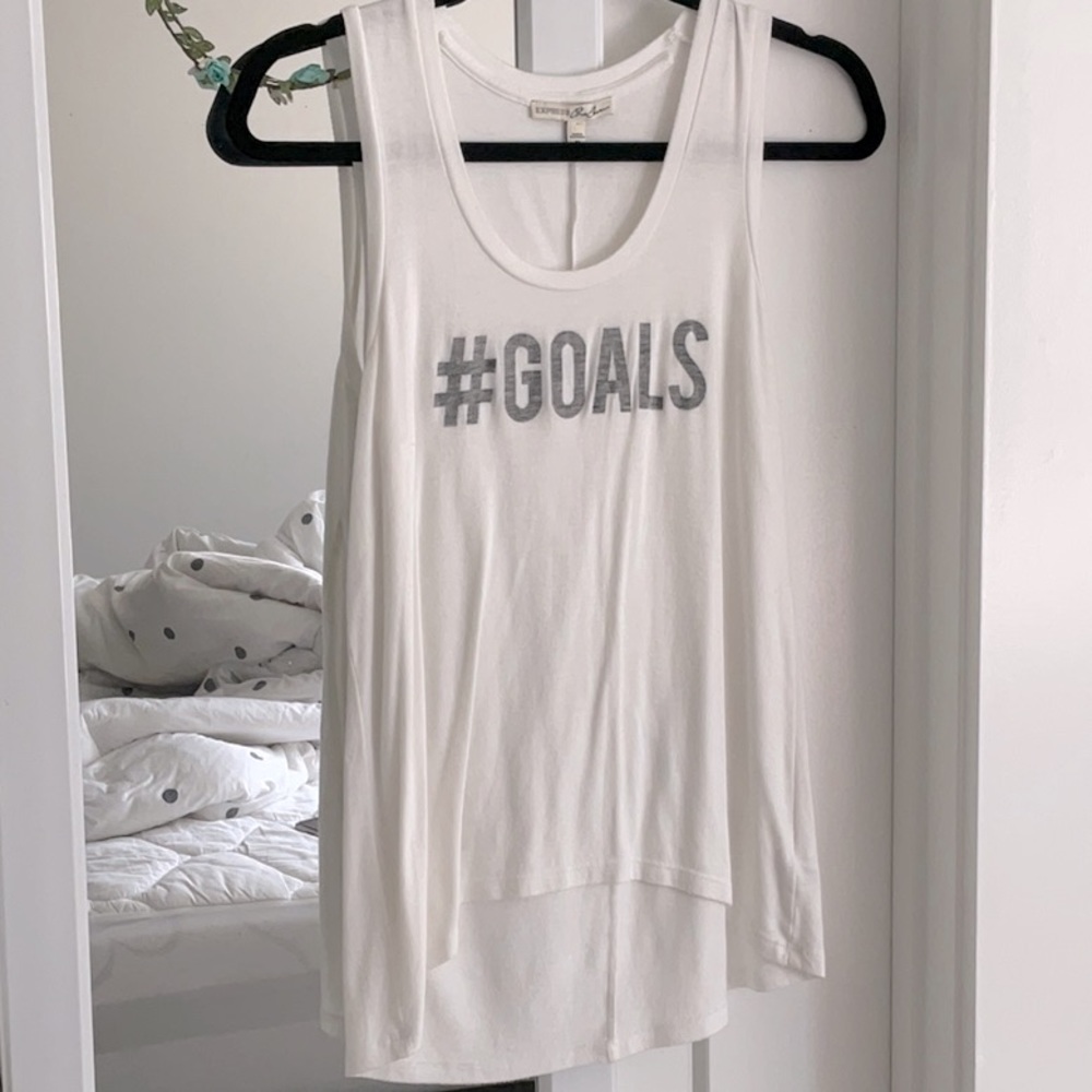 #GOALS tank